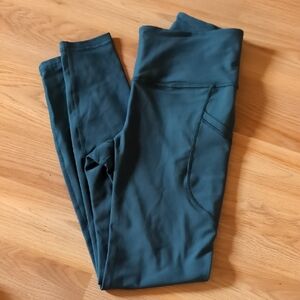 Old Navy Dark Teal High-Rise Leggings
